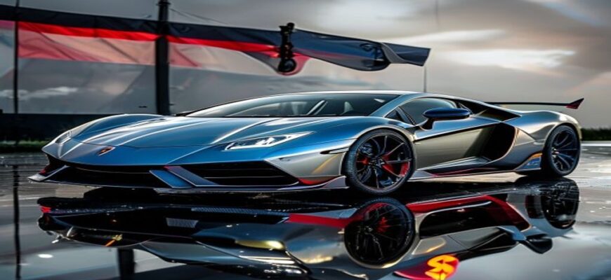 Редкий Lamborghini Sian с уникальным дизайном на российском рынке