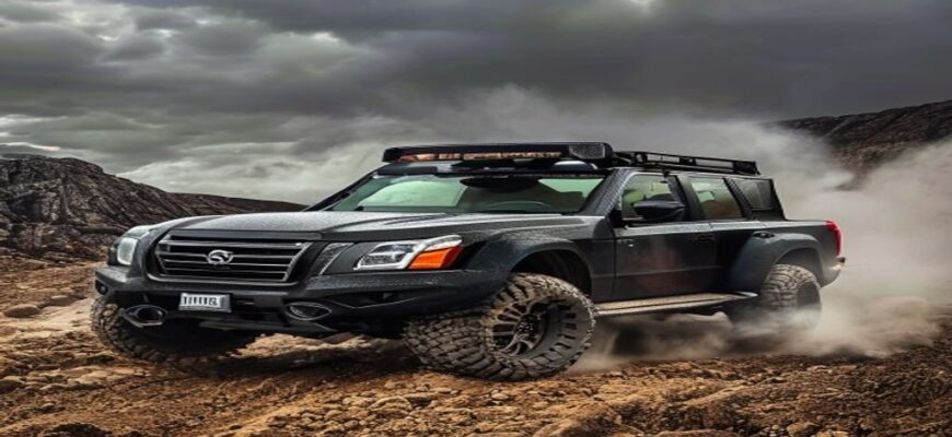 Кастомный Nissan Xterra с преображенной внешностью и улучшенной…