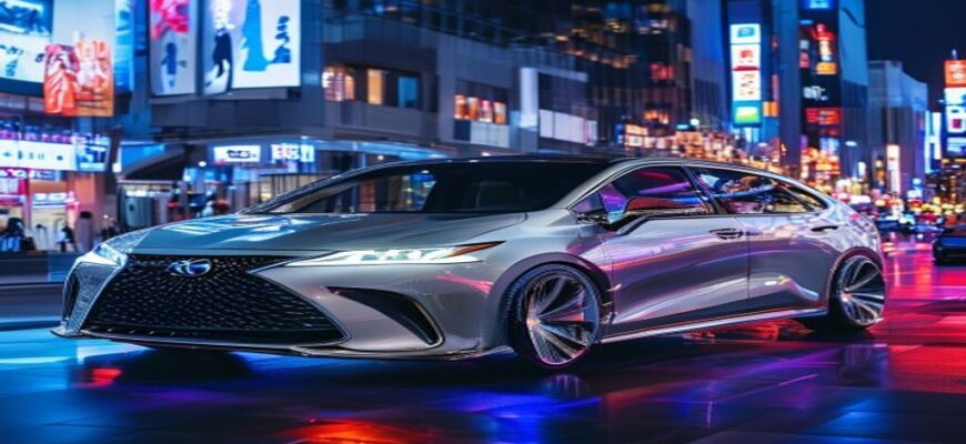 Lexus LS в стиле минивэна Vellfire debutuje на автосалоне Токио