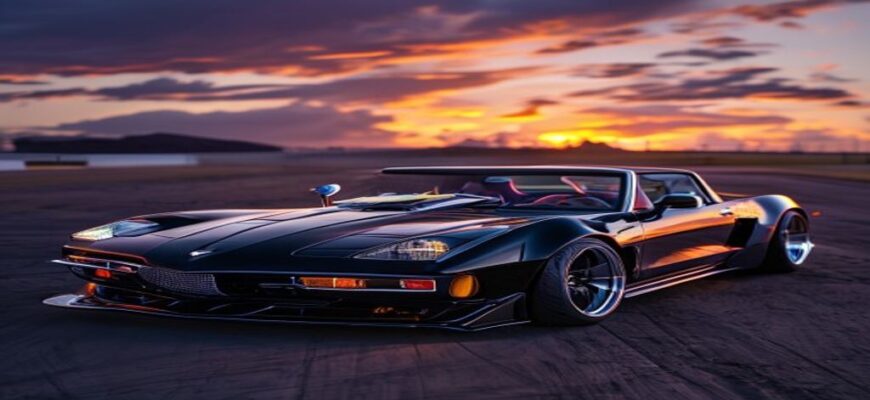 Рестомод Corvette C2 объединяет классическую дерзость и современные…